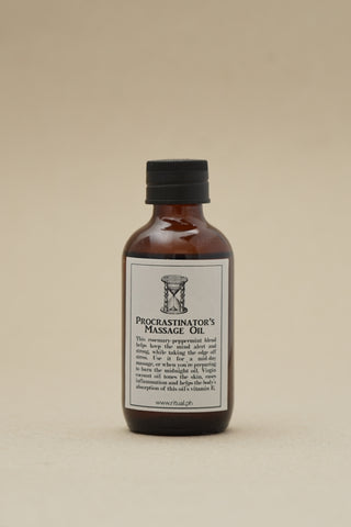 PROCRASTINATOR'S MASSAGE OIL