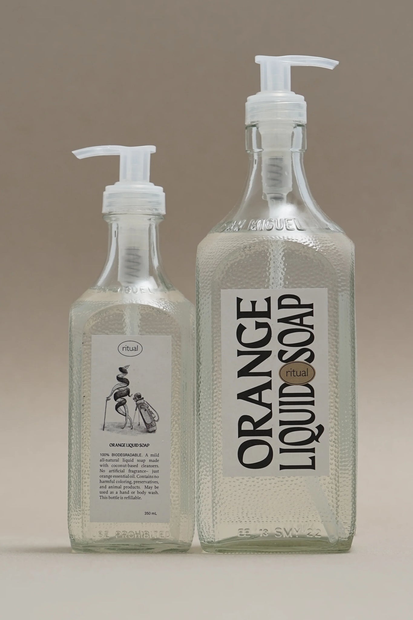 ORANGE LIQUID SOAP
