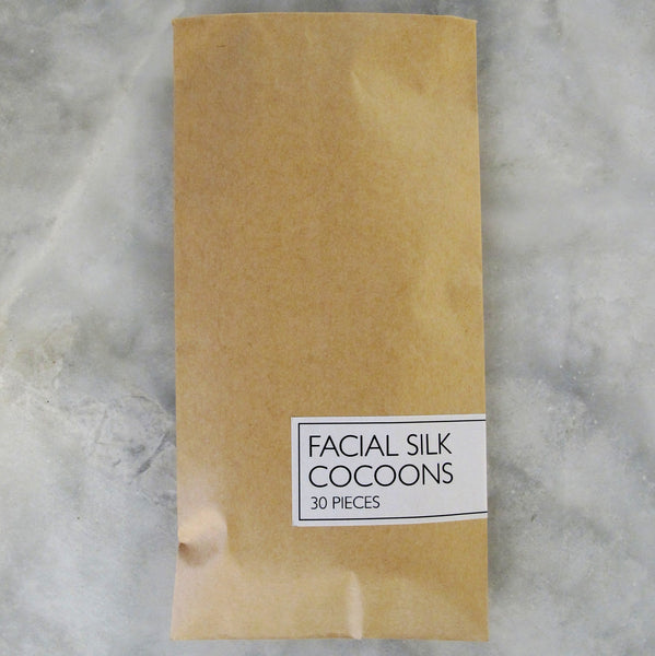 EXFOLIATING SILK COCOONS